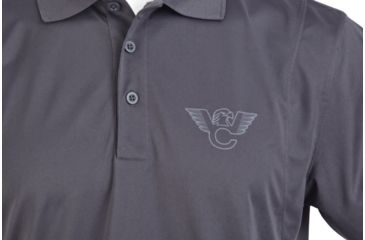 Image of Wilson Combat Performance Polo, Iron Gray, Large 756L