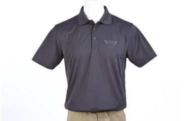 Image of Wilson Combat Performance Polo, Iron Gray, Large 756L