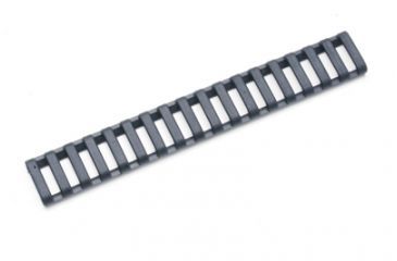 Image of Wilson Combat Picatinny Rail Cover, Lo-Profile, Long 18 Slots, Black TR-RCLPL