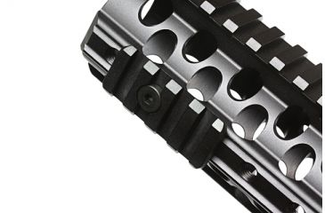 Image of Wilson Combat Picatinny Rail Panel, 4-Notch, T.R.I.M. Direct Mount, Black TR-TRIM-RS4