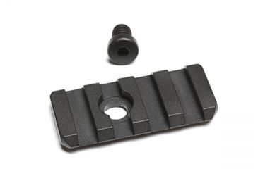 Image of Wilson Combat Picatinny Rail Panel, 4-Notch, T.R.I.M. Direct Mount, Black TR-TRIM-RS4