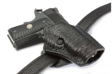 Image of Wilson Combat Practical Carry, Compact 1911, Right Hand, 1.5in Belt, Black Shark PC2BSR15