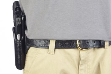 Image of Wilson Combat Practical Carry, Full-Size 1911, Left Hand, 1.5in Belt, Black Shark PC1BSL15
