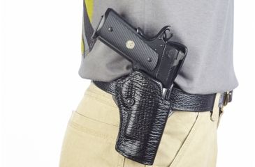 Image of Wilson Combat Practical Carry, Full-Size 1911, Left Hand, 1.5in Belt, Black Shark PC1BSL15