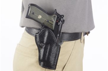 Image of Wilson Combat Practical Holster, Beretta 92, 96, Right Hand, 1.5in Belt, Black Shark P4BSR15