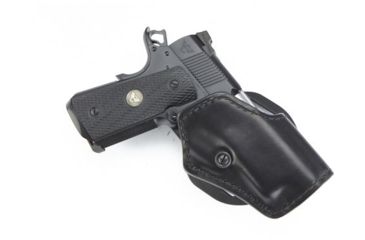 Image of Wilson Combat Practical Holster, Compact 1911, Left Hand, 1.5in Belt, Black, P2BLL15