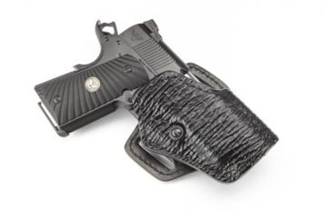 Image of Wilson Combat Practical Holster, Compact 1911, Right Hand, 1.5in Belt, Black Shark, P2BSR15