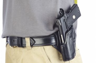 Image of Wilson Combat Practical Holster, Compact 1911, Left Hand, 1.5in Belt, Black P2BLL15