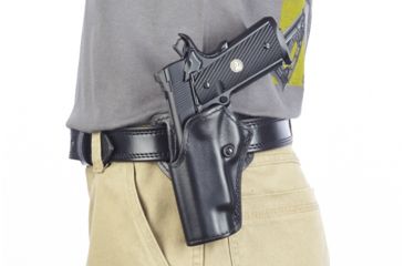 Image of Wilson Combat Practical Holster, Full-Size 1911, Left Hand, 1.5in Belt, Black P1BLL15