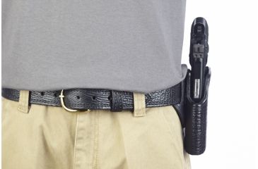 Image of Wilson Combat Practical Holster, Full-Size 1911, Left Hand, 1.5in Belt, Black Shark P1BSL15