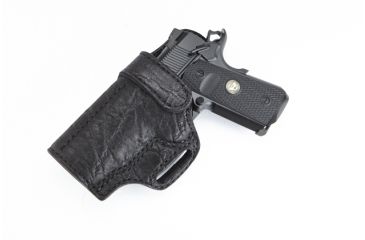 Image of Wilson Combat Rapid Response Holster, Compact 1911, Left Hand, 1.5in Belt, Black Elephant RV2BEL15