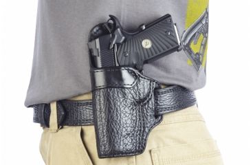 Image of Wilson Combat Rapid Response Holster, Compact 1911, Left Hand, 1.5in Belt, Black Shark RV2BSL15