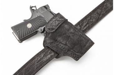 Image of Wilson Combat Rapid Response Holster, Compact 1911, Right Hand, 1.5in Belt, Black Elephant RV2BER15
