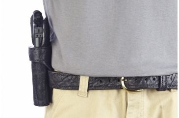 Image of Wilson Combat Rapid Response Holster, Compact 1911, Right Hand, 1.5in Belt, Black Elephant RV2BER15