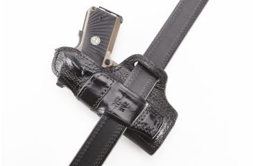 Image of Wilson Combat Rapid Response Holster, Compact 1911, Right Hand, 1.5in Belt, Black Shark RV2BSR15