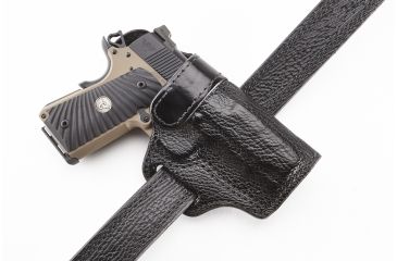 Image of Wilson Combat Rapid Response Holster, Compact 1911, Right Hand, 1.5in Belt, Black Shark RV2BSR15