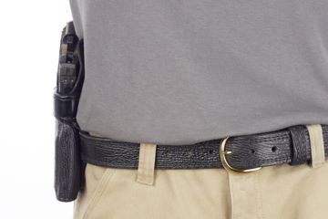Image of Wilson Combat Rapid Response Holster, Compact 1911, Right Hand, 1.5in Belt, Black Shark RV2BSR15