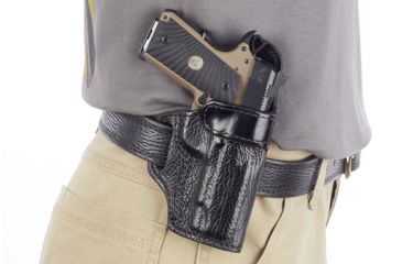 Image of Wilson Combat Rapid Response Holster, Compact 1911, Right Hand, 1.5in Belt, Black Shark RV2BSR15