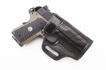 Image of Wilson Combat Rapid Response Holster, Compact 1911, Right Hand, 1.5in Belt, Black Shark RV2BSR15