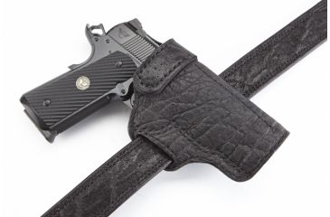 Image of Wilson Combat Rapid Response Holster, Full-Size 1911, Right Hand, 1.5in Belt, Black Elephant RV1BER15