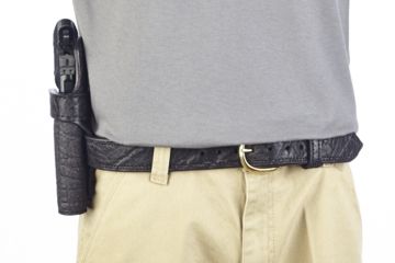 Image of Wilson Combat Rapid Response Holster, Full-Size 1911, Right Hand, 1.5in Belt, Black Elephant RV1BER15