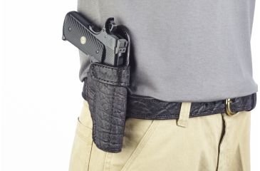 Image of Wilson Combat Rapid Response Holster, Full-Size 1911, Right Hand, 1.5in Belt, Black Elephant RV1BER15