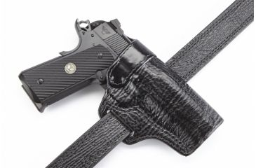 Image of Wilson Combat Rapid Response Holster, Full-Size 1911, Right Hand, 1.5in Belt, Black Shark RV1BSR15