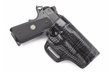 Image of Wilson Combat Rapid Response Holster, Full-Size 1911, Right Hand, 1.5in Belt, Black Shark RV1BSR15