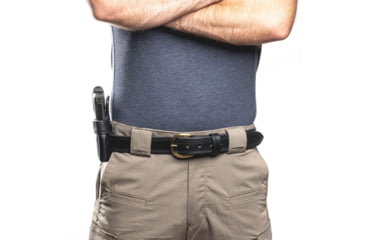 Image of Wilson Combat Rapid Response Leather Outside the Waistband Holster, Sig Sauer P365, Right, Black, RV24BLSR15