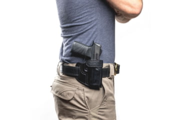 Image of Wilson Combat Rapid Response Leather Outside the Waistband Holster, Sig Sauer P365XL, Right, Black, RV25BLSR15
