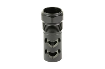 Image of Wilson Combat Rapid Thread Muzzle Brake, 9MM/350 Legend, 5/8X24 Thread Pitch, Melonite Finish, Black, Includes Shims &amp; O-Ring SP-RTMB-5-8X24-9MM