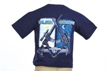 Image of Wilson Combat Rifle T-Shirt, Navy Blue, 3XL 597XXXL