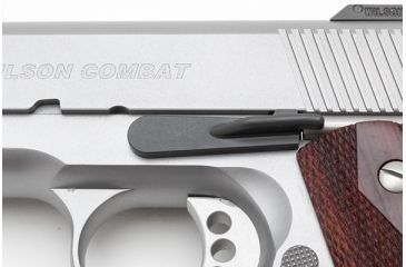 Image of Wilson Combat Semi-Extended Slide Release, .38 Super, 9mm, Bullet Proof, Blue 613BS