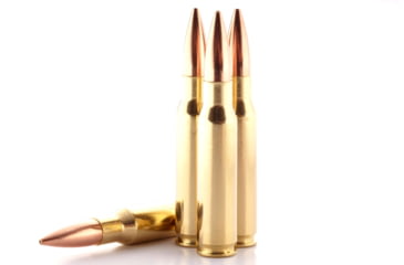 Image of Wilson Combat Sierra Matchking .308 Winchester 168 Grain Hollow Point Boat Tail Brass Cased Pistol Ammo, 20 Round, A308-168-HPBTM-20RD