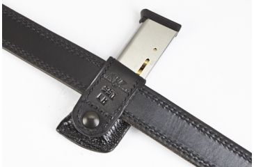 Image of Wilson Combat Single Snap Magazine Pouch, 1911, Left Hand, 1.5in Belt, Black Shark SS1BSL15
