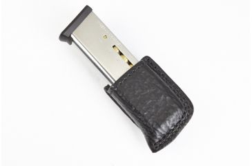 Image of Wilson Combat Single Snap Magazine Pouch, 1911, Right Hand, 1.5in Belt, Black Shark SS1BSR15