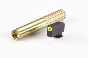 Image of Wilson Combat Snag-Free Front Sight for Glock, WC/AmeriGlo, .245 in, Green/Green, 892GT245