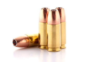 Image of Wilson Combat Speer Gold Dot 9mm Luger +P 124 Grain Hollow Point Brass Cased Pistol Ammo, 20 Rounds, A9-124-GDHP-20RD