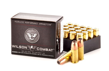 Image of Wilson Combat Speer Gold Dot 9mm Luger +P 124 Grain Hollow Point Brass Cased Pistol Ammo, 20 Rounds, A9-124-GDHP-20RD