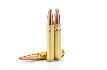 Image of Wilson Combat Speer HAMR Bonded 300 HAMR 135 Grain Brass Cased Pistol Ammo, 200 Round, A300HMR-135-HB-BLK-200RD