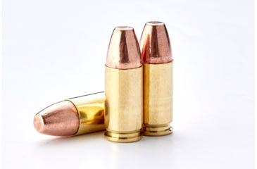 Image of Wilson Combat Speer TMJ 9mm Luger 147 Grain Brass Cased Pistol Ammo, 500 Rounds, A9-147-TMJ-BLK-500RD