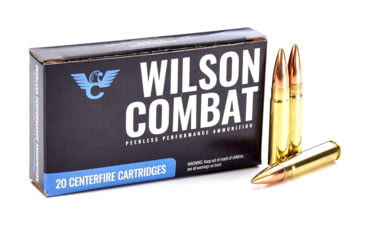 Image of Wilson Combat Speer TNT 7.62x40mm Wilson Tactical 125 Grain Brass Cased Pistol Ammo, 20 Round, A762-125-TNT-20RD