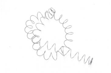 Image of Wilson Combat Spring, Magazine Tube, 1 Shot Extension, 12 Gauge, Silver SGSP-1-12