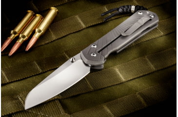 Image of Wilson Combat Star-Benza 21 Insingo Blade Folding Knife, Titanium Framelock, Large, WTK-STARBENZA21-LG