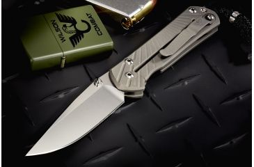 Image of Wilson Combat Star-Benza Titanium Framelock, Left Hand, Wilson Tactical, Chris Reeve Knives WTK-STAR-BENZA-LH