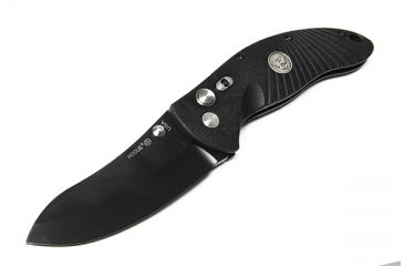 Image of Wilson Combat Star-Light Radius Tactical, Black G-10, Black Plain, 4in., WTK-SL-RADIUS-L