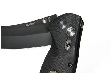 Image of Wilson Combat Star-Light Radius Tactical, Black G-10, Black Plain, 4in., WTK-SL-RADIUS-L