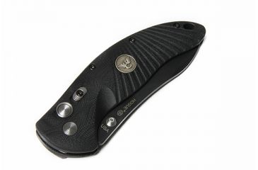 Image of Wilson Combat Star-Light Radius Tactical, Black G-10, Black Plain, 4in., WTK-SL-RADIUS-L