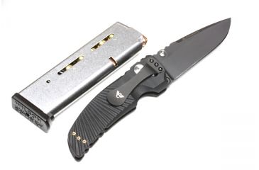 Image of Wilson Combat Star-Light Tactical, Black G-10 Handle, Black Plain, 3.5in., WTK-STARLIGHT