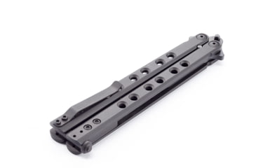 Image of Wilson Combat SuperFly Tactical Butterfly Folding Knife, 4.375 in, Black DLC Finish, WTK-SF-B